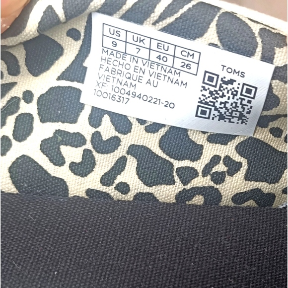 TOMS Valencia Platform espadrille slip on *size 9 NEW* - Picture 8 of 11